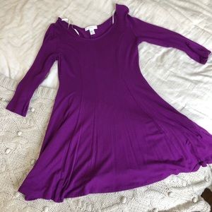 Purple dress!